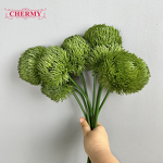 Artificial Dianthus Grass Manufacturer - TH2058 Green for Wedding Greenery and Home Table Decoration