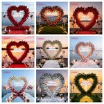 Artificial Flower Arch Manufacturer - 2026 New Customized White Rose Baby Breath Luxurious for Party