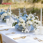 Artificial Silk Aisle Flower Runner Manufacturer - Wholesale Luxury OEM Pink & Purple Roses