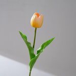 Artificial Tulip Manufacturer - TH1561 Dalian Chermy 50.5cm PU for Home Wedding Decoration