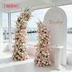 Artificial Flower Arch Manufacturer - Wholesale 2026 New Spring Silk Rose Hydrangea Dark Green