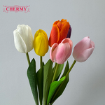 Artificial Tulip Manufacturer - Dc115 Real Touch for Christmas Wedding Home Decoration
