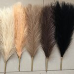 Artificial Pampas Grass Manufacturer - High Quality 7 Forks Small Single for Wedding Hot Sale