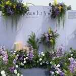 Artificial Silk Flowers Ball Manufacturer - Floor Runner 100cm Handcrafted for Graduation Table Factory Direct