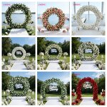 Artificial Flower Arch Manufacturer - 2026 New Customized White Rose Baby Breath Luxurious for Party
