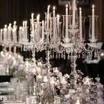 Crystal Candle Holder Manufacturer - 14 Styles Household Simple Blank for Wedding Table Decoration