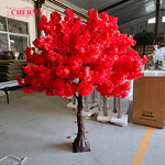 Artificial Cherry Tree Manufacturer - 5ft 150cm Red for Wedding Party Centerpieces Decoration