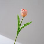 Artificial Tulip Manufacturer - TH1561 Dalian Chermy 50.5cm PU for Home Wedding Decoration