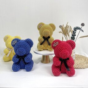 Teddy Bear Manufacturer - Wholesale Multicoloured 25cm Pearl with Gift Box for Valentines Day