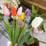Artificial Tulip Manufacturer - DC115 Real Touch for Home Wedding Decoration