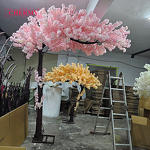 Artificial Cherry Blossom Tree Manufacturer - 200cm/6.56ft Pink for Wedding Centerpiece Decorations