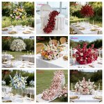 Artificial Flower Arch Manufacturer - Green Wedding Silk for Wedding Arch Arrangement Backdrop