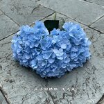 Artificial Hydrangea Manufacturer - Dalian Chermy Wholesale Price Blue for Flower Arrangement