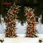 Artificial Flower Arches Manufacturer - Wedding Stage Baby Breath Pink for Birthday Party Prop