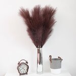 Artificial Faux Pampas Grass Manufacturer - 110cm Cream Color for Home Decor and Wedding