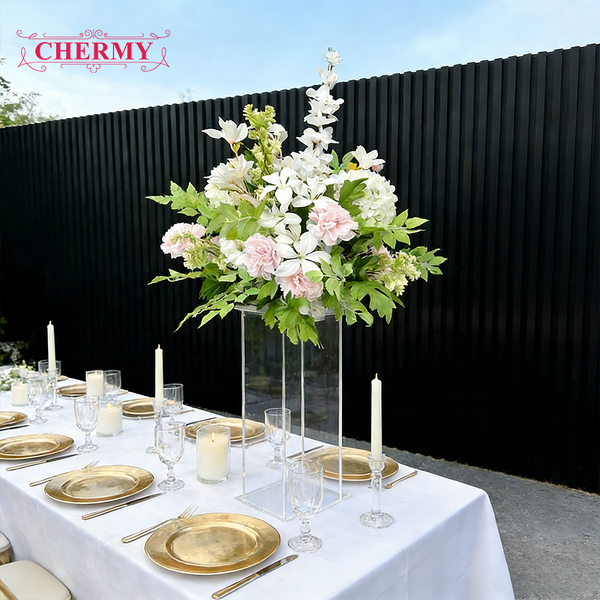 Artificial Flower Ball Manufacturer - Silk Rose for Party Table Centerpieces Wedding Decor