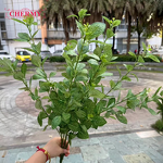 Artificial Green Plant Leaves Manufacturer - TH386 for Home Wedding Hotel Decoration Leaf Branch