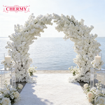 Artificial Cherry Blossom Tree Arch Manufacturer - High Quality White Pink Custom for Wedding Backdrop