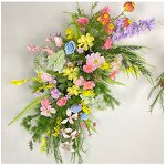 Artificial Flowers Arrangements Manufacturer - TH1490 Durable Outdoor for Window Floor and Aisle Wedding