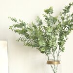 Artificial Eucalyptus Leaves Manufacturer - Wholesale 3 Branches Real Touch Fake Plants