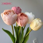 Artificial Tulips Manufacturer - Dalian Chermy DC101 Real Touch for Home & Wedding Decoration