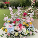 Artificial Aisle Flowers Manufacturer - Dalian Chermy Ground Flower Arrangement for Floor Decorations