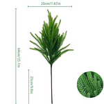 Artificial Pine Branches Manufacturer - Wholesale Soft Latex with Berry for Christmas Weddings Halloween