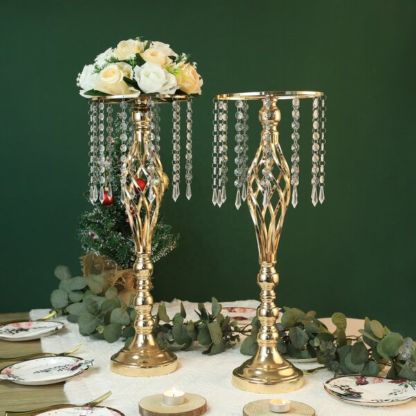 Metal Stand Vase Manufacturer - Wedding Centerpieces With Acrylics for Table Decoration & Supplies