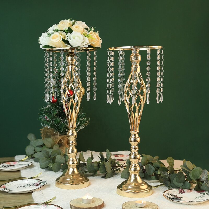Metal Stand Vase Manufacturer - Wedding Centerpieces With Acrylics for Table Decoration & Supplies