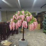 Artificial Wisteria Tree Manufacturer - OEM Large Wisteria Flower for Outdoor Wedding Decor