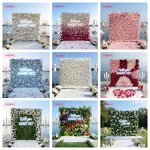 Artificial Flower Arch Manufacturer - 2026 New Customized White Rose Baby Breath Luxurious for Party