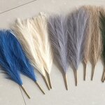 Artificial Pampas Grass Manufacturer - High Quality 7 Forks Small Single for Wedding Hot Sale