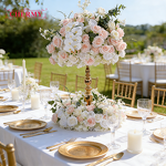 Artificial Flower Arrangement Manufacturer - 2026 New Table with Flower Balls and Utensils Matching