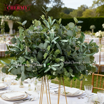 Artificial Flower Ball Runner Manufacturer - Dalian Chermy Green Plant for Wedding Background Stage