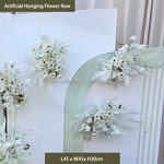 Artificial White Silk Flower Manufacturer - CM-TW009 for Wedding Stage Decoration Aisle
