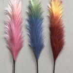 Artificial Pampas Grass Manufacturer - High Quality 100cm 39 Inch Pink White Beige for Shop Art Gallery