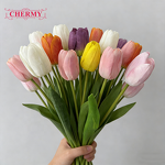 Artificial Tulip Manufacturer - Dc115 Real Touch for Christmas Wedding Home Decoration