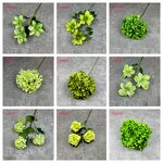 Artificial Green Flowers Manufacturer - TH1553 for Mori Wedding Decoration Green Flower Runners