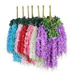 Artificial Silk Wisteria Manufacturer - Factory Wedding Centerpieces Hanging Vine for Decoration