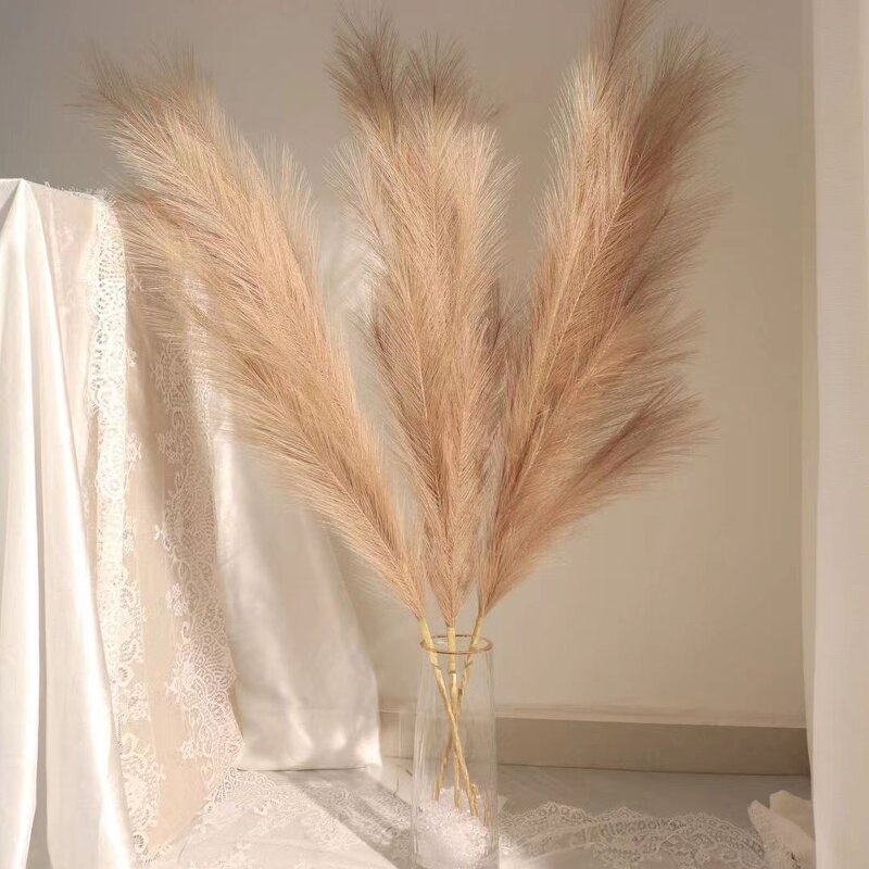 Artificial Faux Pampas Grass Manufacturer - CHERMY Wholesale Large Reed Branch for Home Wedding Hotel Shop