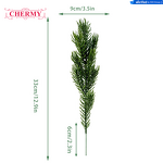 Artificial Pine Needle Leaf Manufacturer - Christmas Decoration Supplies 2025 Small Single Decoration Leaves