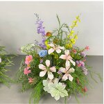 Artificial Flowers Arrangements Manufacturer - TH1490 Durable Outdoor for Window Floor and Aisle Wedding