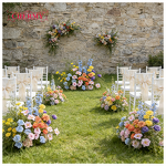 Artificial Greenery Flower Runner Manufacturer - Spring Forest Series for Wedding Aisle Entrance