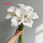 Artificial Calla Lily Manufacturer - Dalian Chermy TH753 Wholesale EV Touch for Home Hotel Dining Table