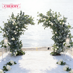 Artificial Sakura Flower Tree Manufacturer - New Arrival White Pink Red Silk Cherry Blossom for Outdoor Indoor