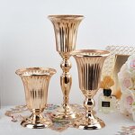 Metal Flower Vase Manufacturer - Wedding Party Table Centerpieces Flower Stand
