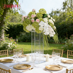 Artificial Floral Arrangement Manufacturer - Customized Tropical Natural Style Green White for Wedding