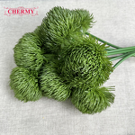Artificial Dianthus Grass Manufacturer - TH2058 Green for Wedding Greenery and Home Table Decoration