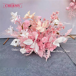 Artificial Pink Flower Manufacturer - CM-TW023 Hot Sale for Wedding & Other Decoration