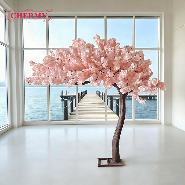 Artificial Cherry Blossom Tree Manufacturer - 200cm/6.56ft Pink for Wedding Centerpiece Decorations